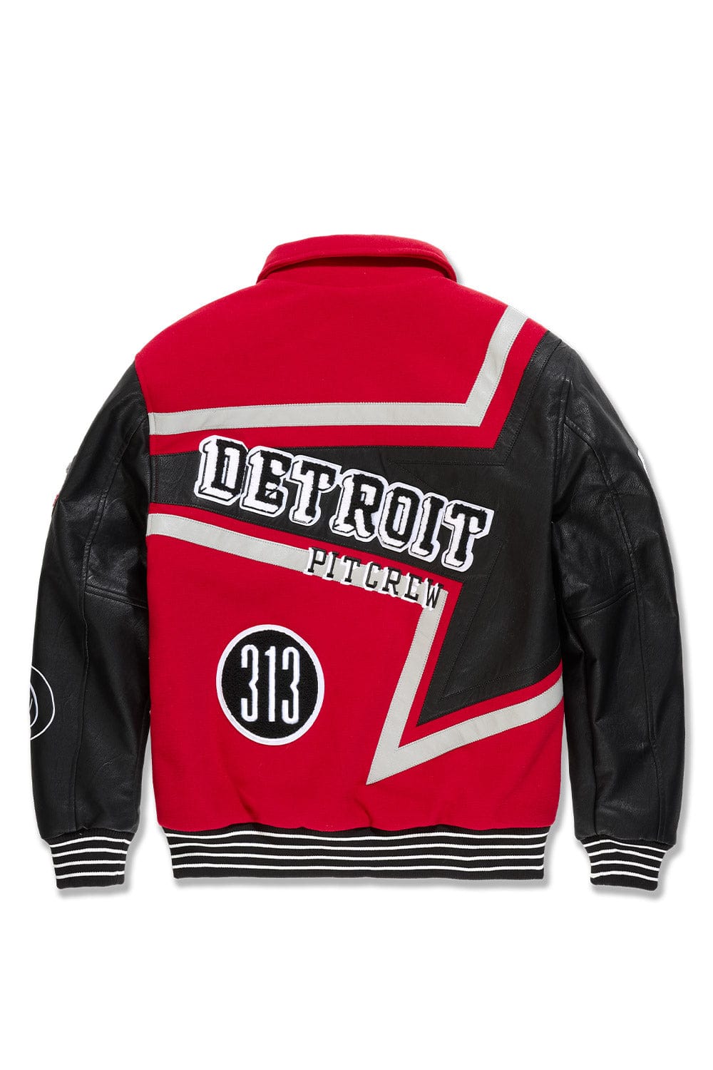 Trackstar Varsity Jacket (Red)