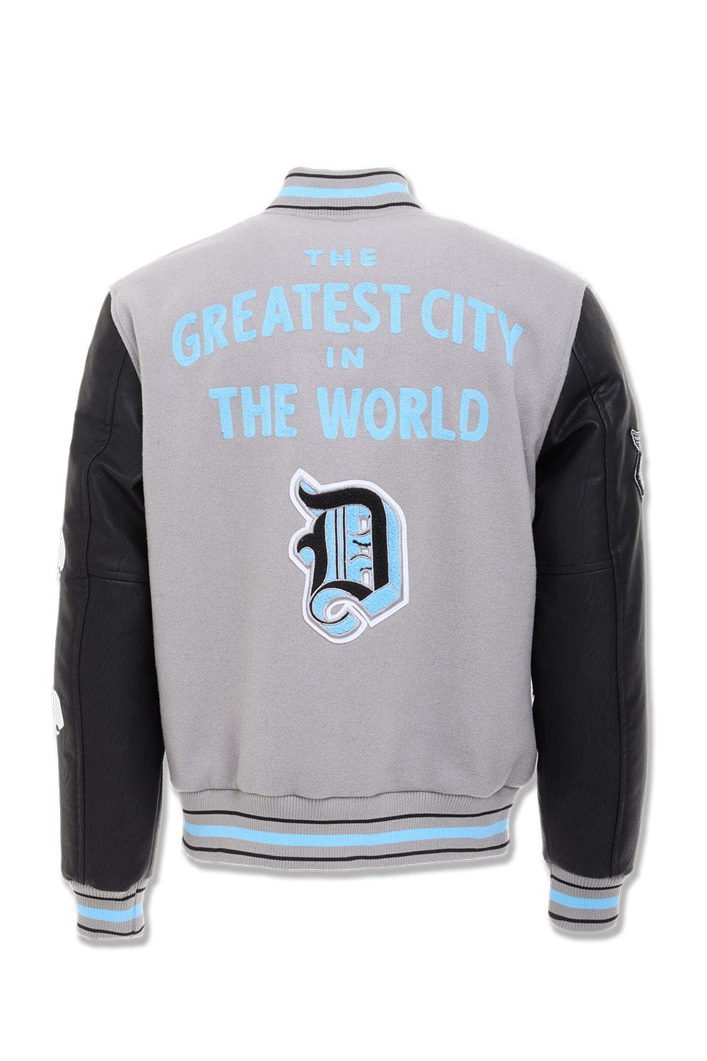 D-Town Varsity Jacket (Lion Grey)
