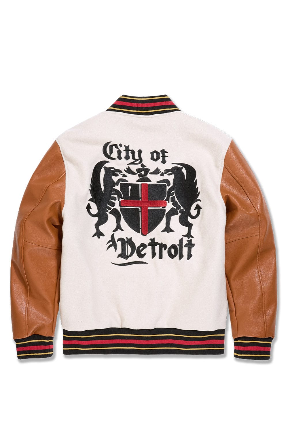 The Renaissance City Varsity Jacket (Cream)