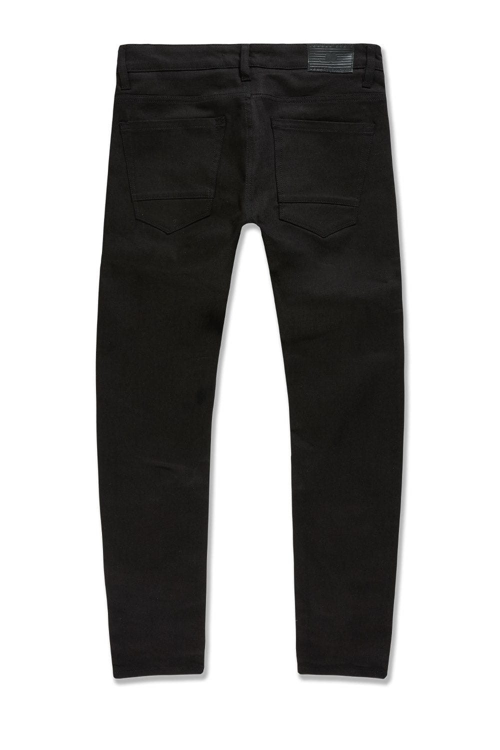 Straight Fit - Upper East Side Denim (Raw Black) - Collins Collection