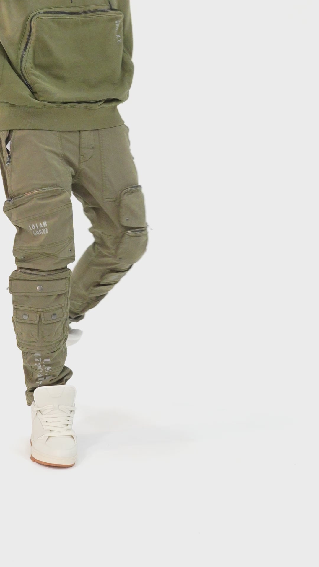 Sean - Infantry Division Cargo Pants (Olive)