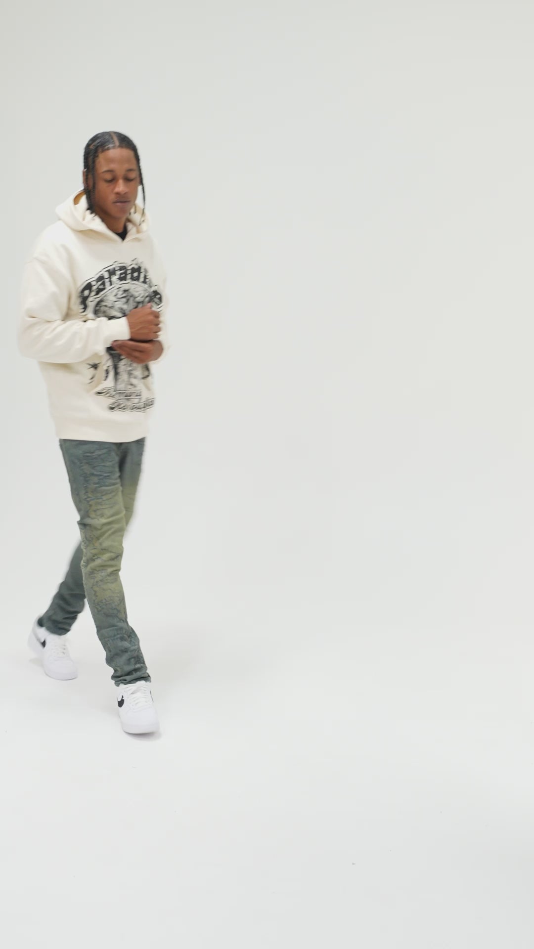 Cranial Pullover Hoodie (Bone)