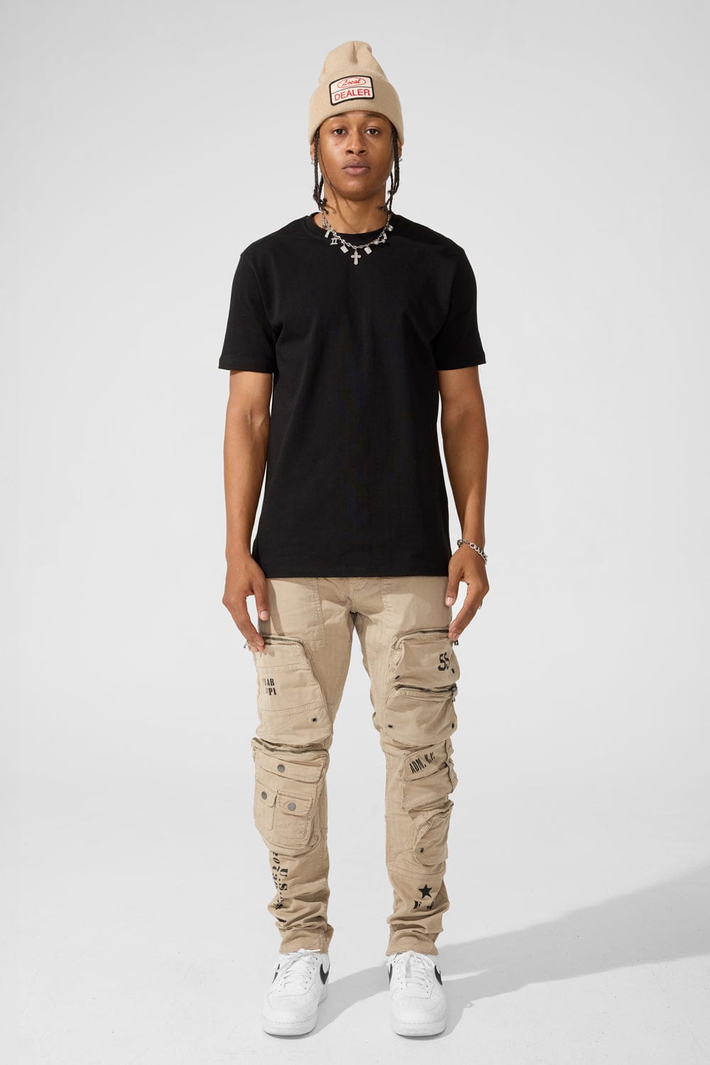 Sean - Infantry Division Cargo Pants (Khaki)