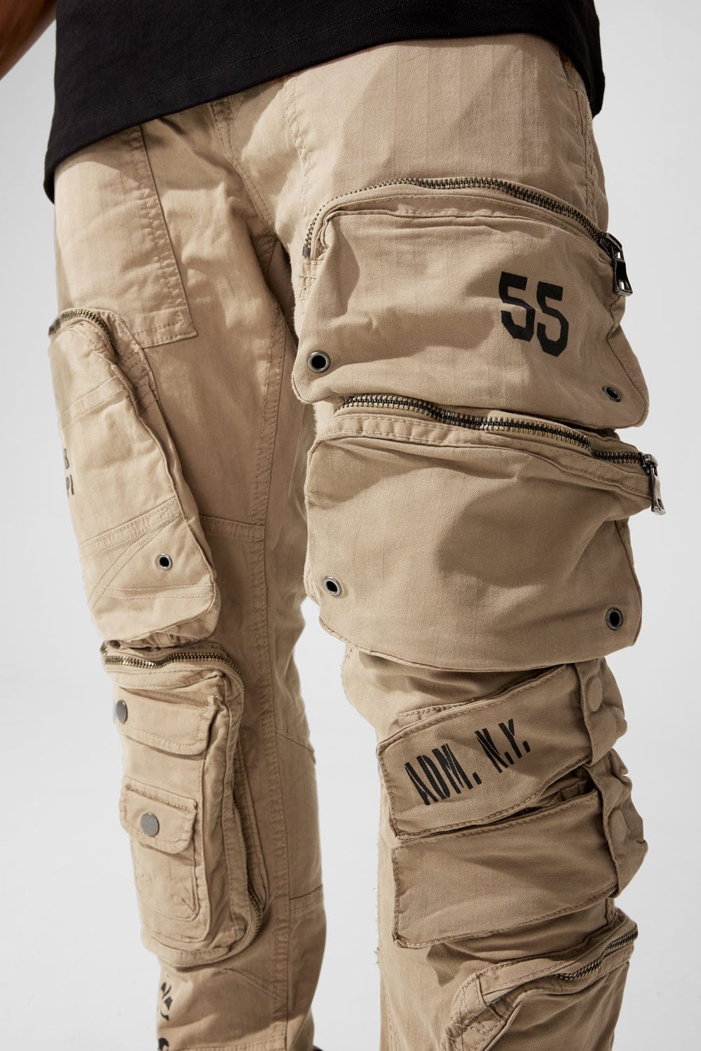 Sean - Infantry Division Cargo Pants (Khaki)
