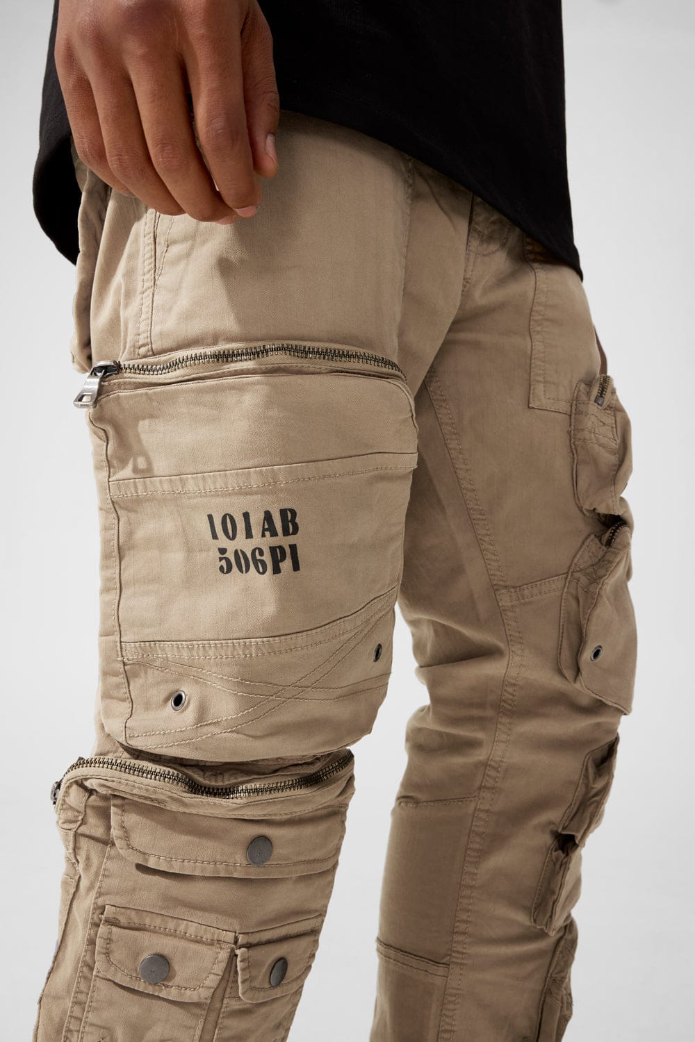 Sean - Infantry Division Cargo Pants (Khaki)
