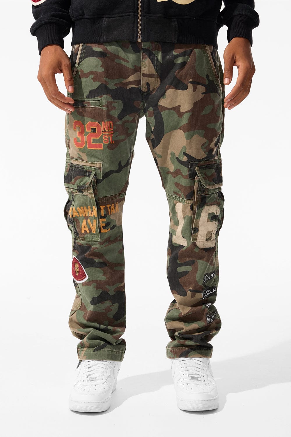 Xavier - Battalion Cargo Pants (Vintage Camo)