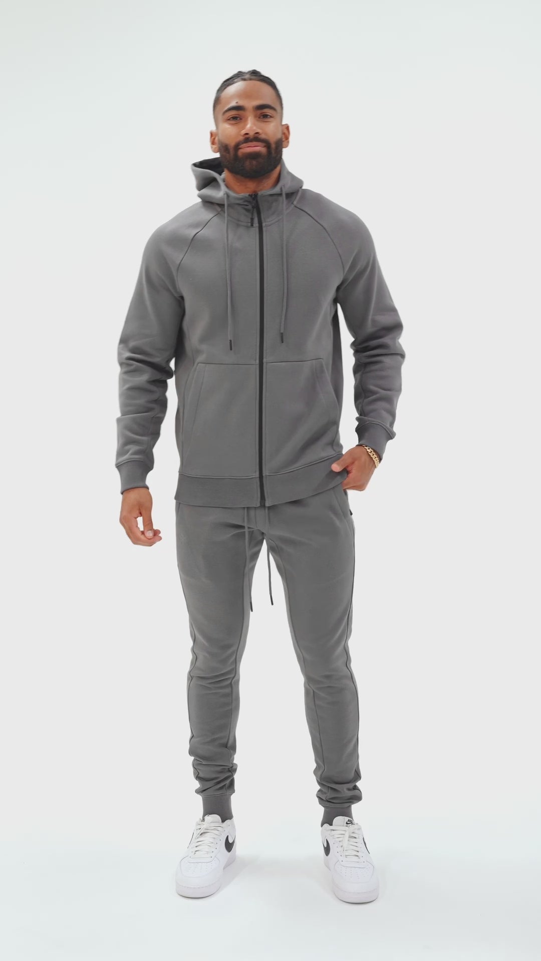 Uptown Zip Up Hoodie