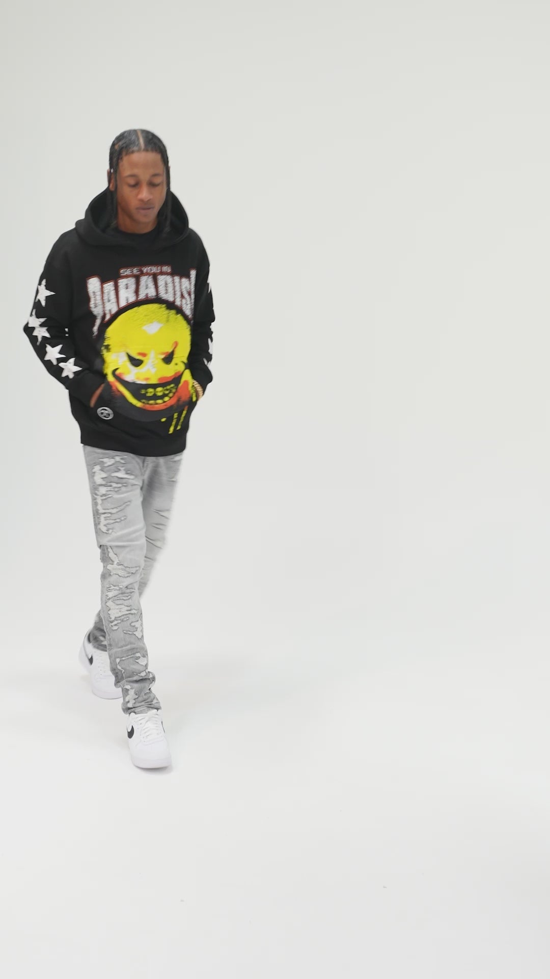 Bad Intentions Pullover Hoodie (Black)