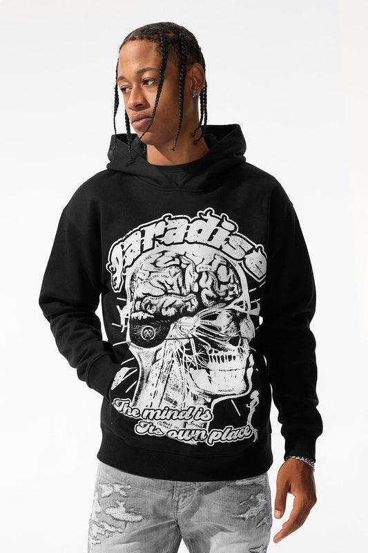 Cranial Pullover Hoodie (Black)