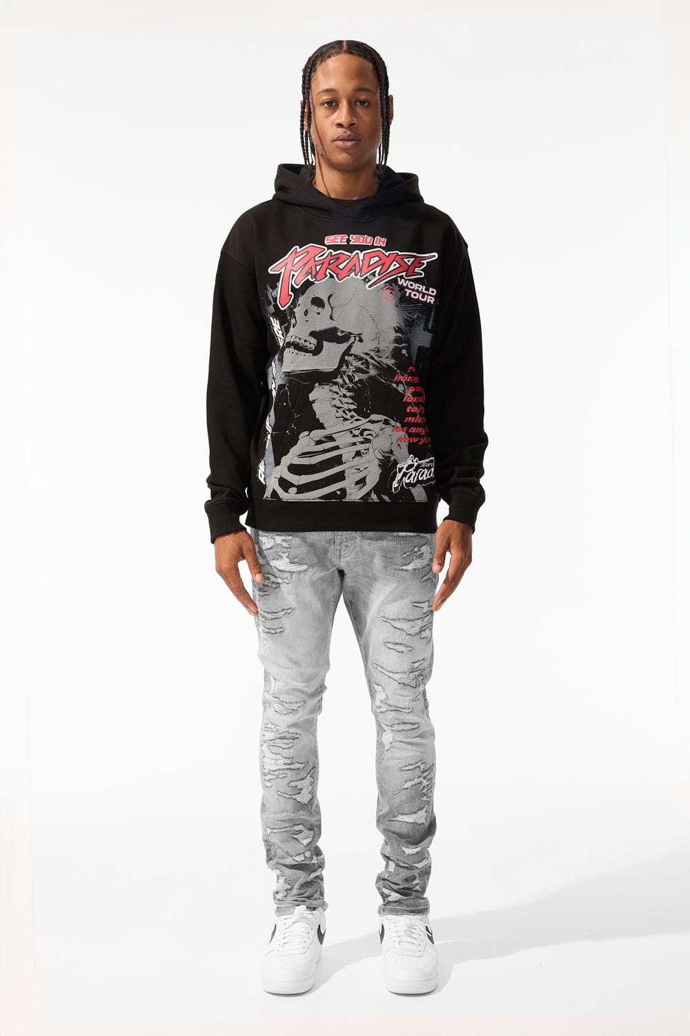 Head Banger Pullover Hoodie (Black)