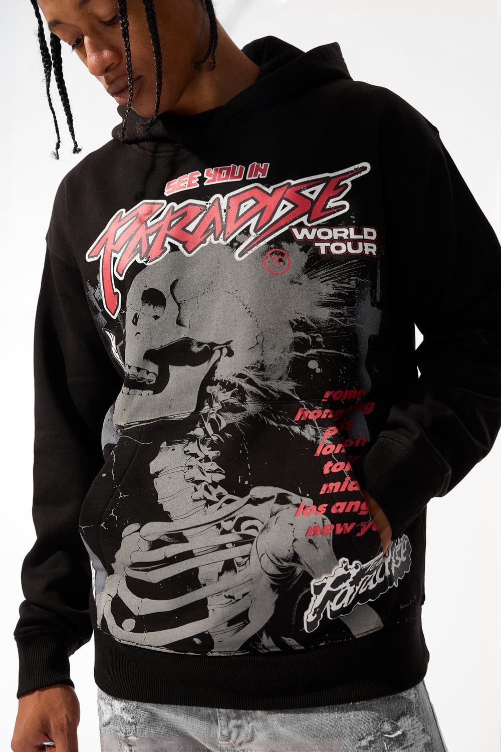 Head Banger Pullover Hoodie (Black)