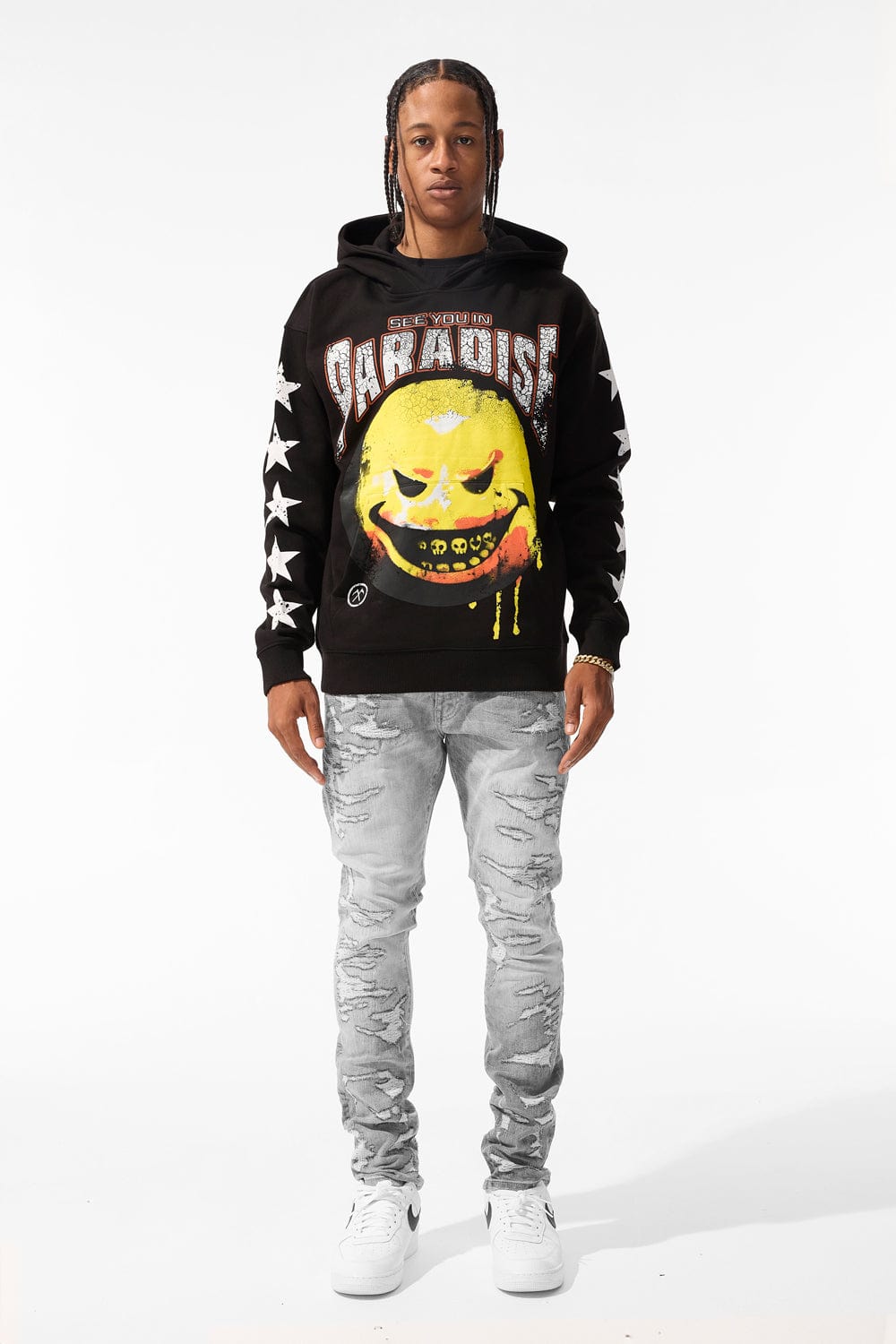 Bad Intentions Pullover Hoodie (Black)