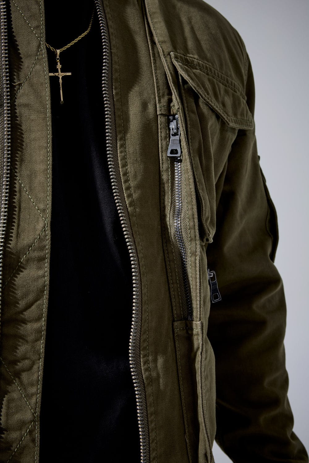 Mercenary Bomber Jacket (Army Green)