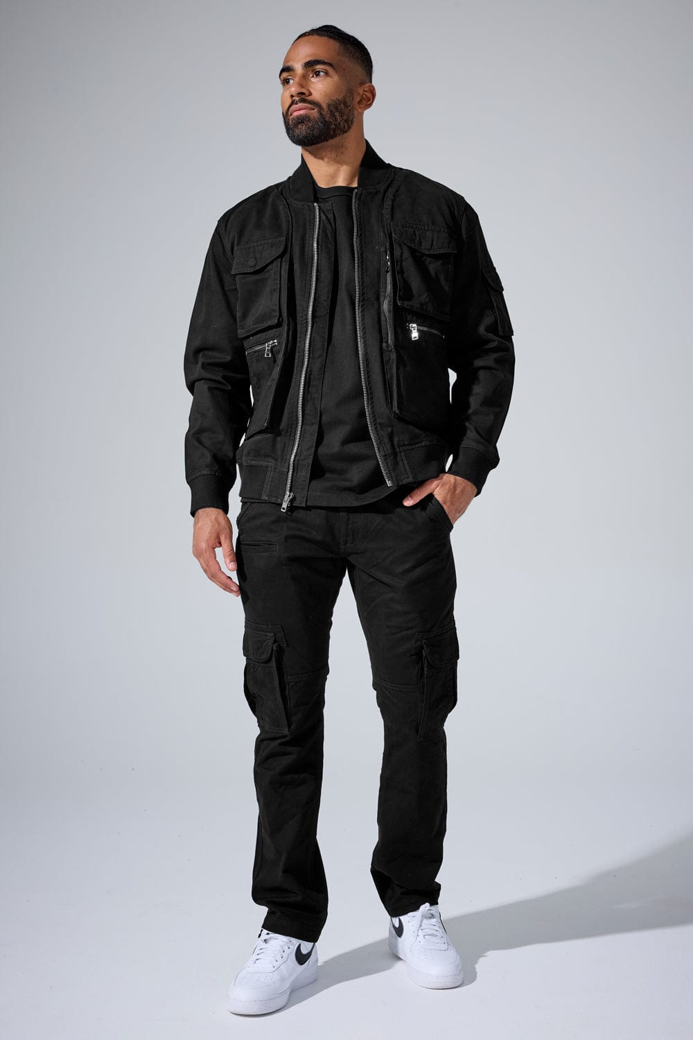 Mercenary Bomber Jacket (Black)