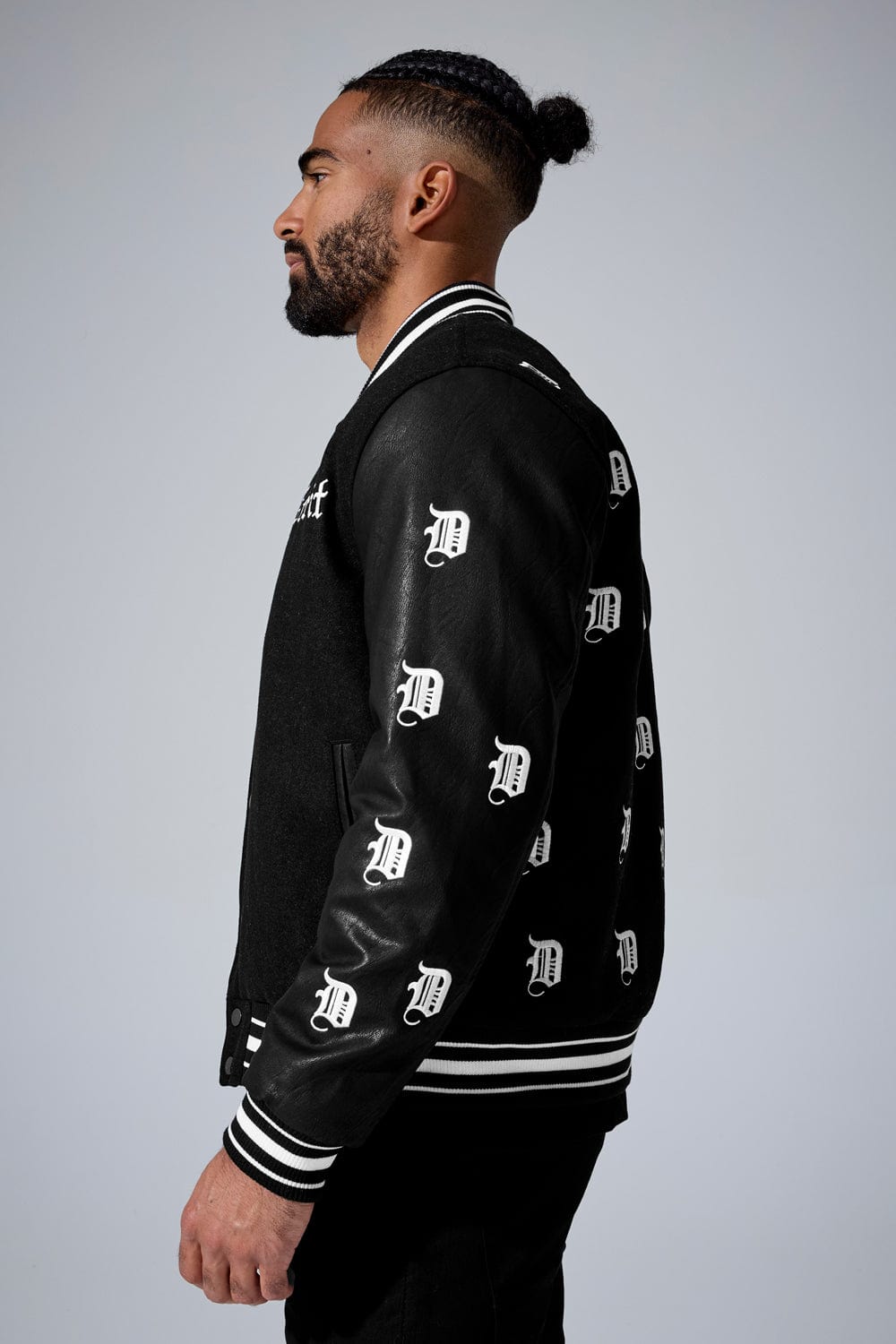 313 Varsity Jacket (Black)
