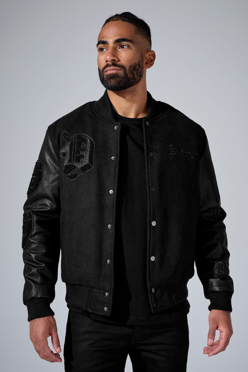 313 Varsity Jacket (Blackout)