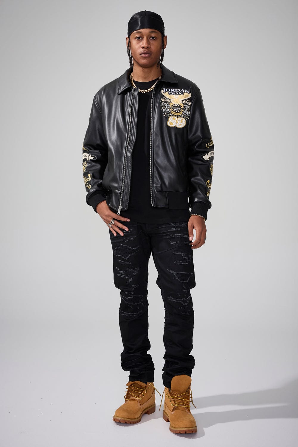 89' Til Infinity Bomber Jacket (Black)