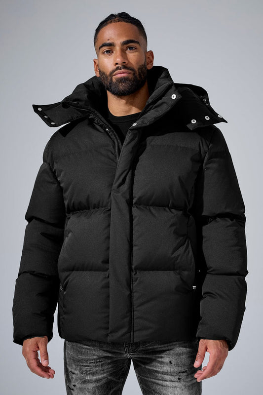 Jackson Heights Puffer Jacket (Black)
