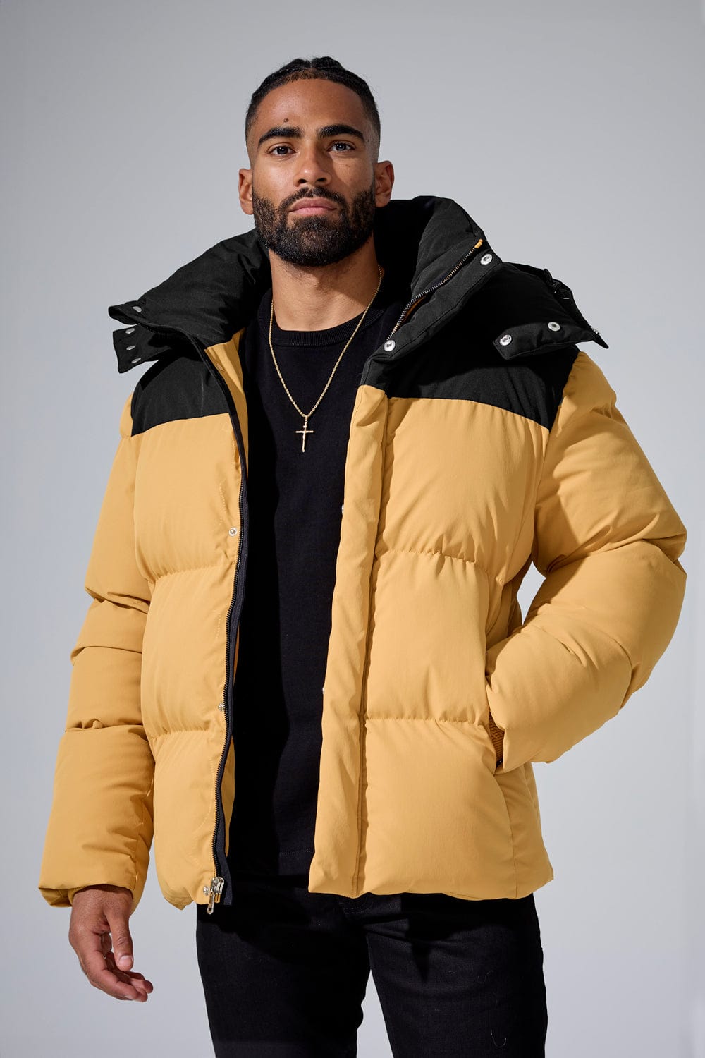 Jackson Heights Puffer Jacket (Wheat)