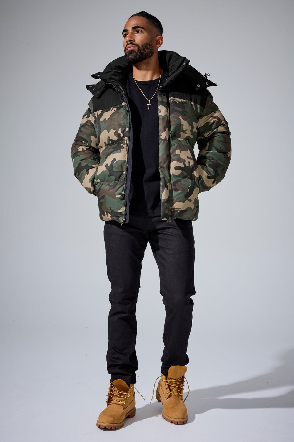 Jackson Heights Puffer Jacket (Woodland)