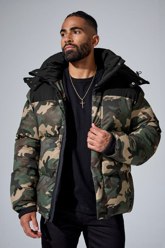 Jackson Heights Puffer Jacket (Woodland)