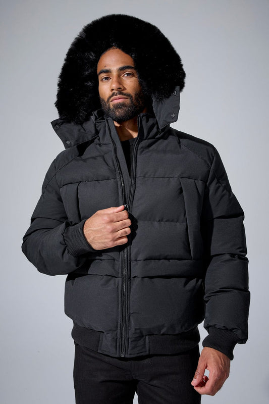 Cross Bay Bomber Jacket (Noir)