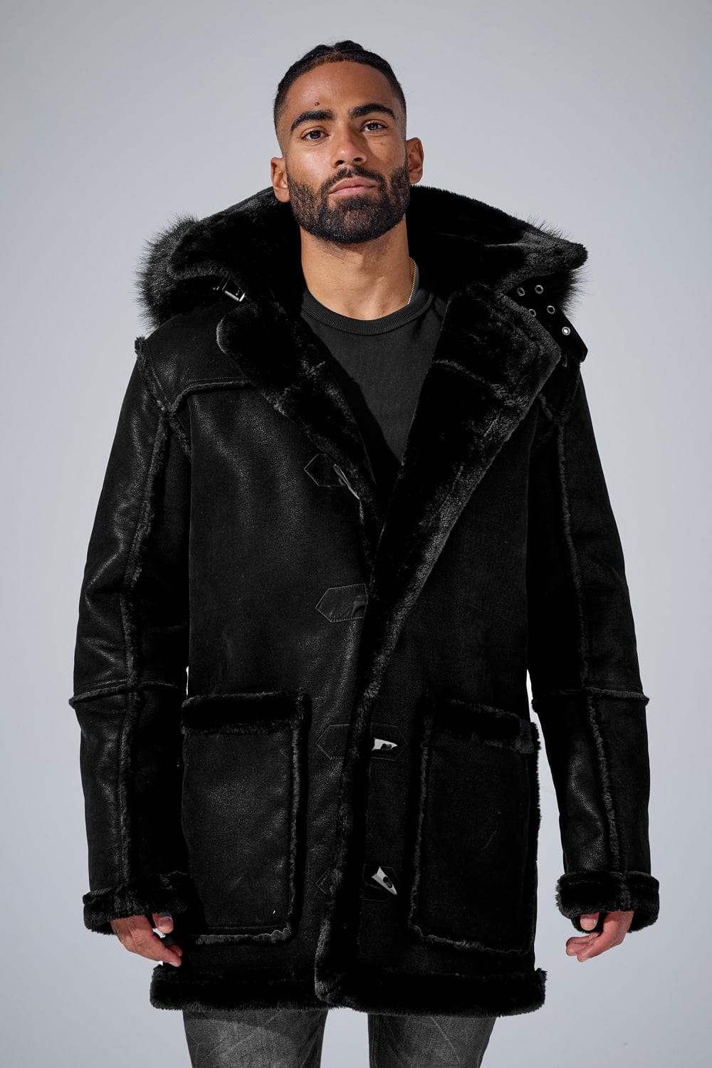 Denali Shearling Jacket (Black)