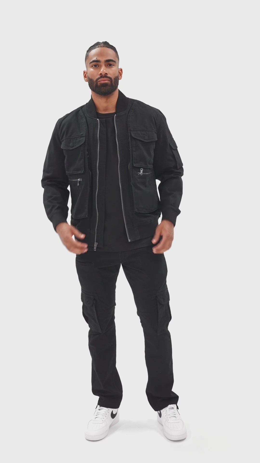 Mercenary Bomber Jacket (Black)