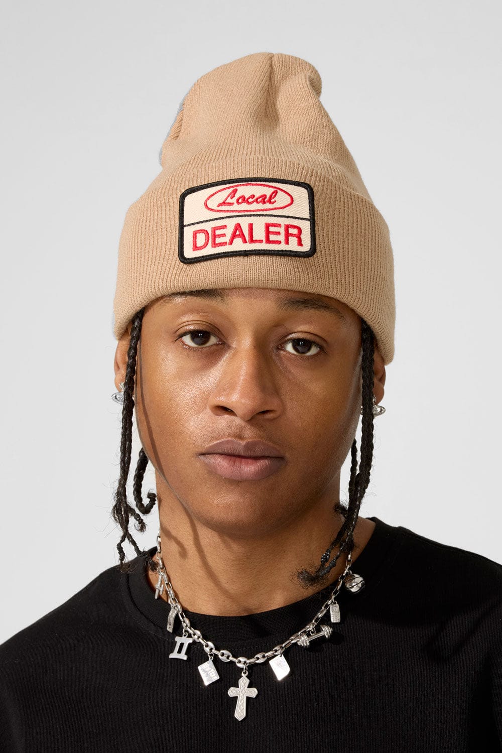 Local Dealer Knit Beanie (Khaki)