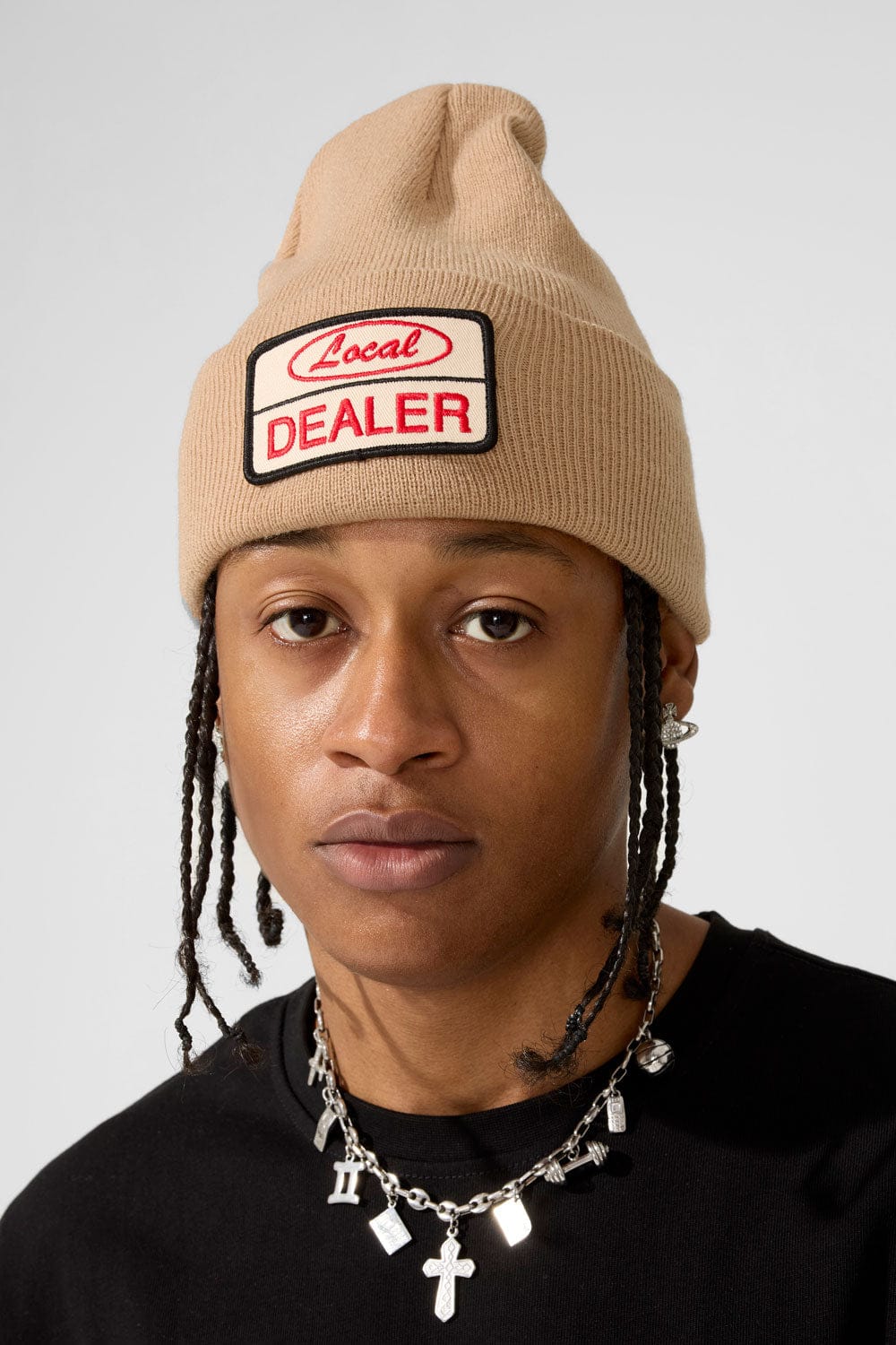 Local Dealer Knit Beanie (Khaki)