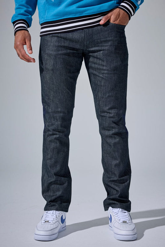 Straight Fit - Upper East Side Denim (Raw Blue) - Collins Collection