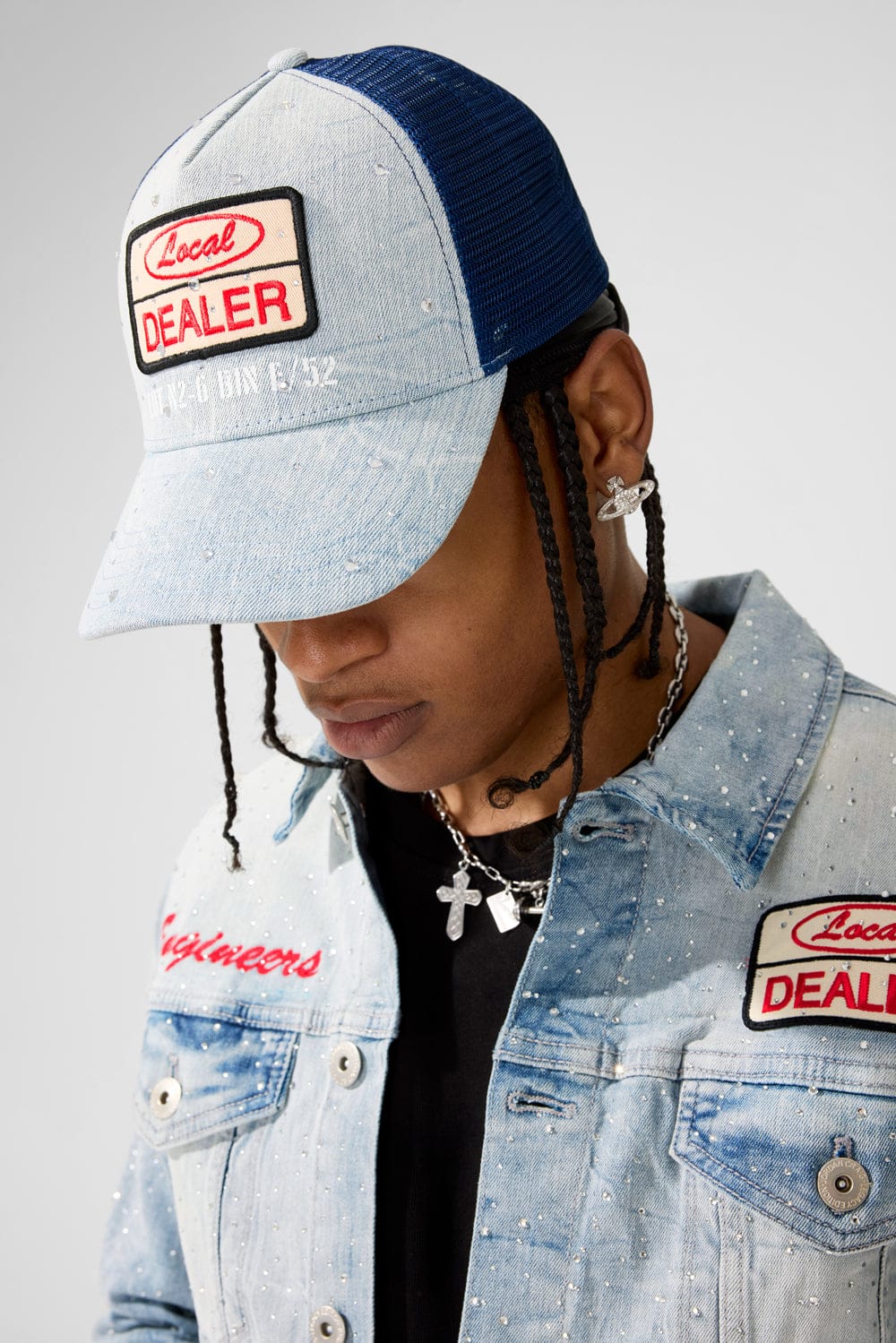 Local Dealer Trucker Jacket (Iced White)