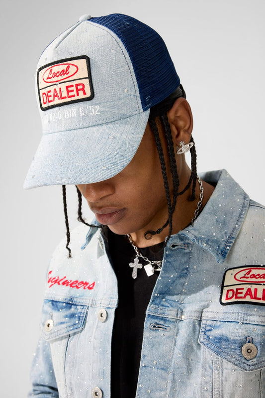 Local Dealer Trucker Hat (Iced White)