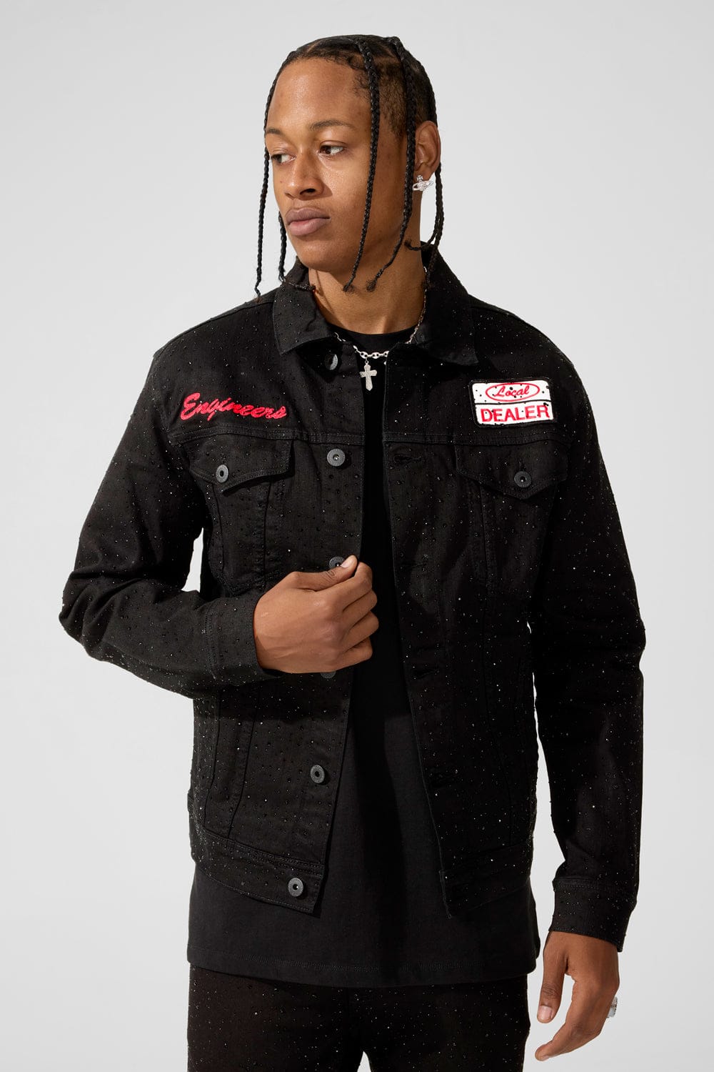 Local Dealer Trucker Jacket (Jet Black)