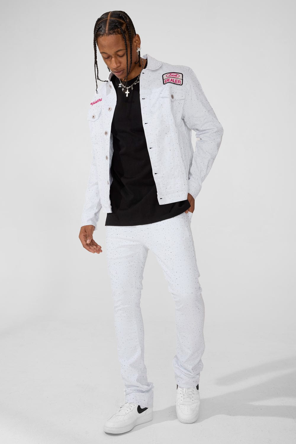 Super Skinny Stacked Fit - Local Dealer Denim - Martin Stacked Collection (White)