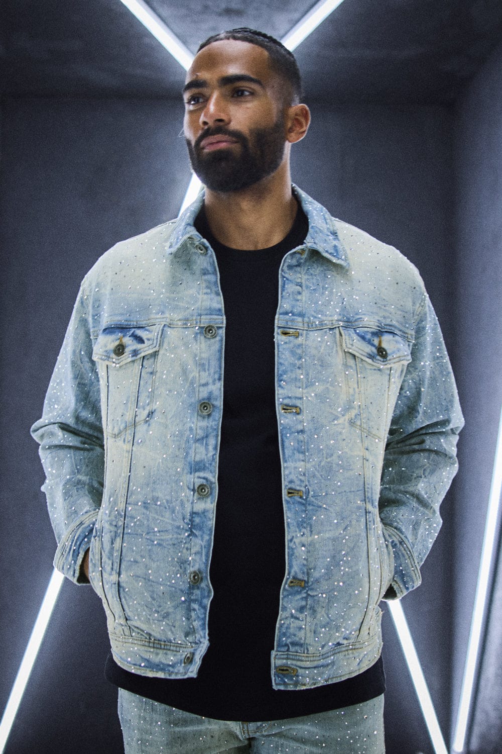 Magic City Denim Trucker Jacket (Iced Lager)