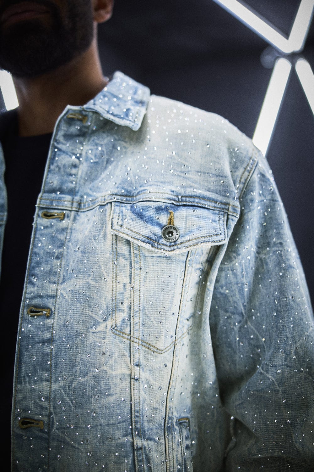 Magic City Denim Trucker Jacket (Iced Lager)
