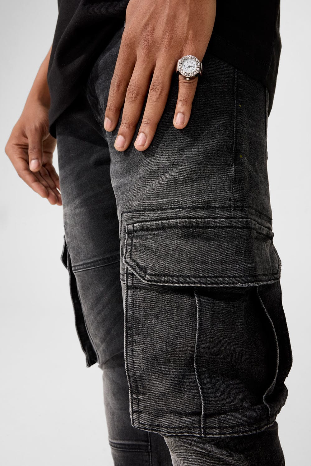 Slim Taper Fit - Bodhi Cargo Denim - Sean Collection