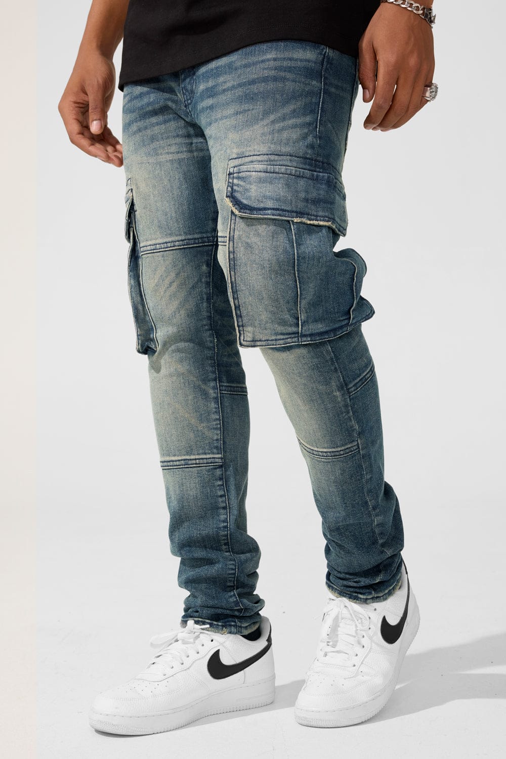 Slim Taper Fit - Bodhi Cargo Denim - Sean Collection