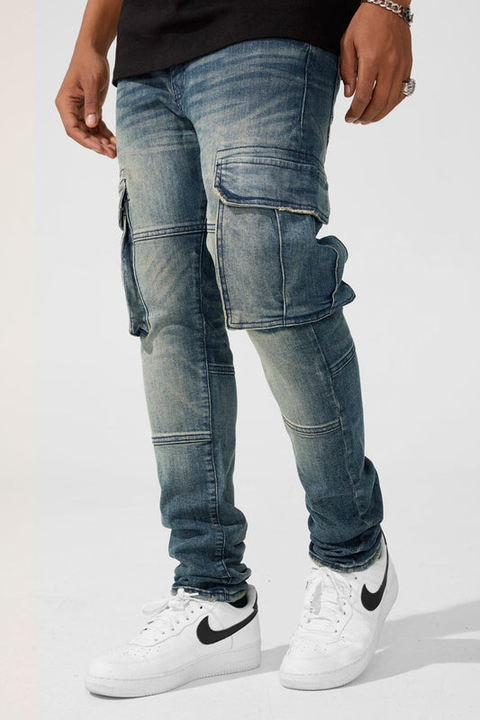 Slim Taper Fit - Bodhi Cargo Denim - Sean Collection