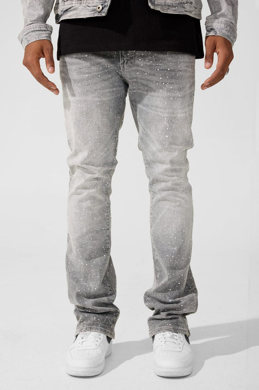 Super Skinny Stacked Fit - Local Dealer Denim - Martin Stacked Collection (Cement Wash)