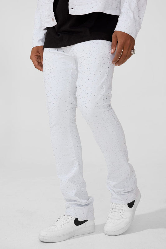 Super Skinny Stacked Fit - Local Dealer Denim - Martin Stacked Collection (White)