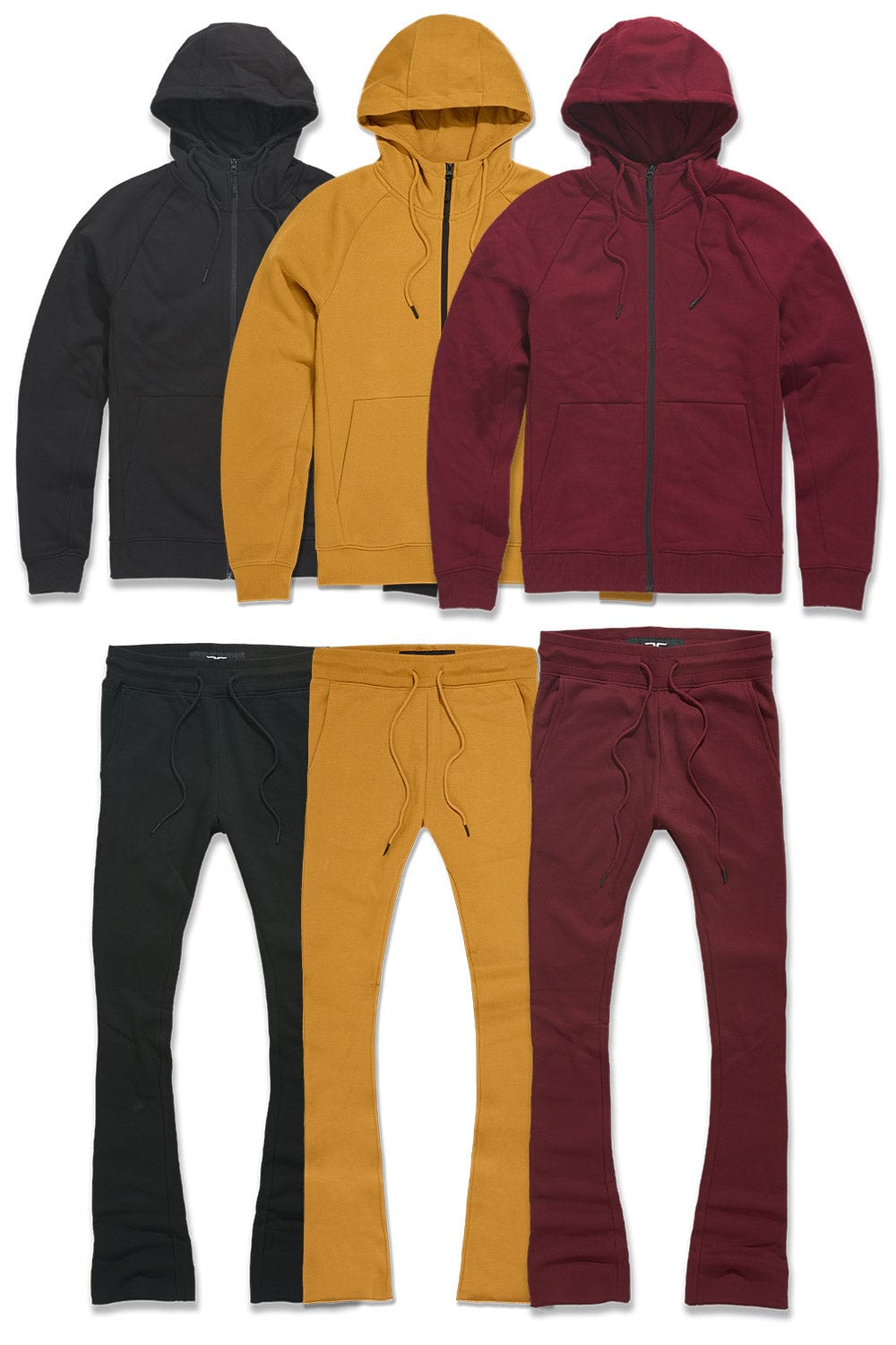 Men's Stacked Fleece Set 6 Piece Bundle (Fall Essentials)