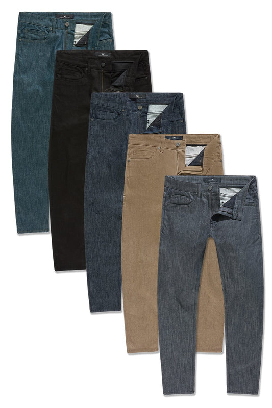 Stretchy Raw Denim 5 Pack Bundle