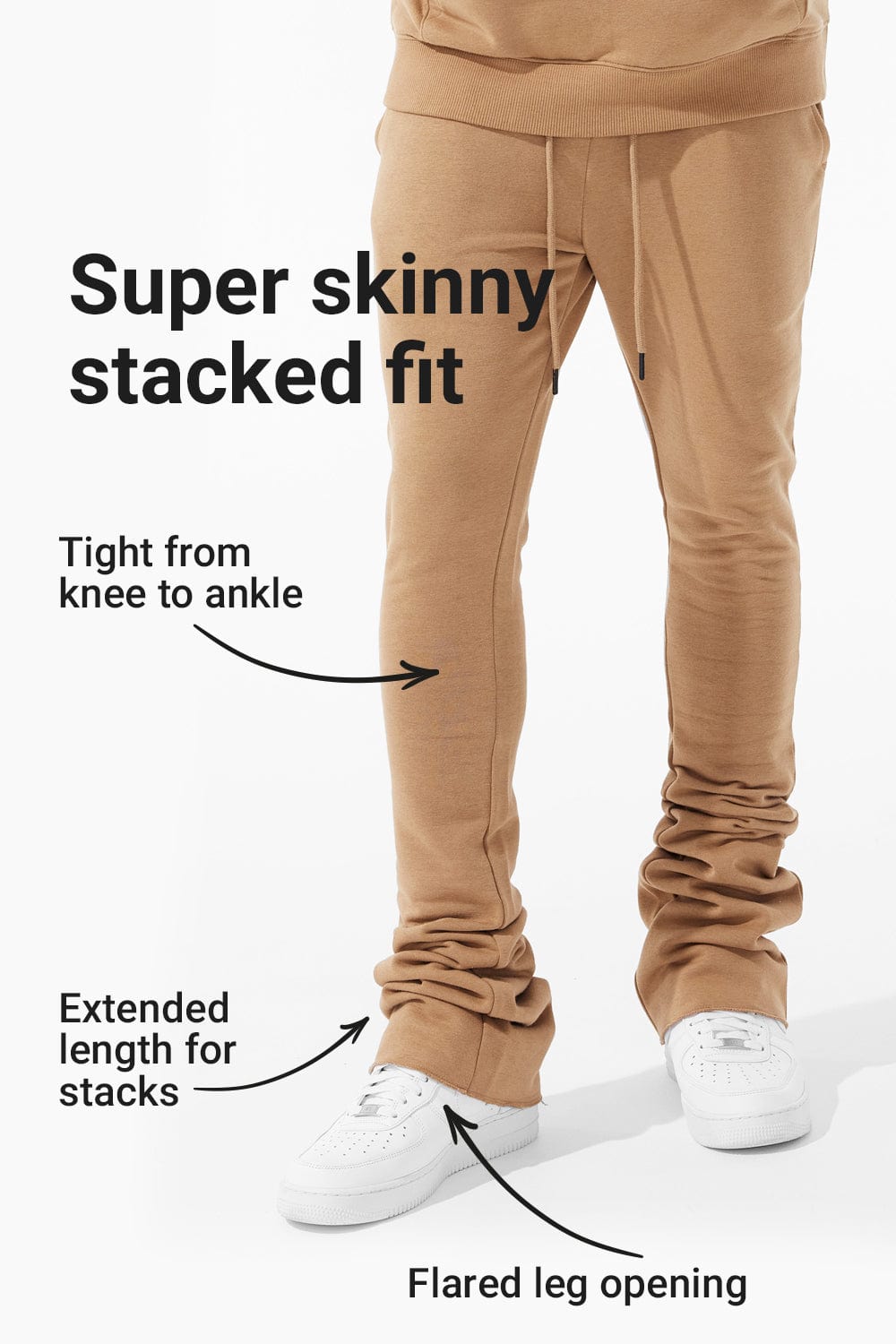 Uptown Stacked Sweatpants