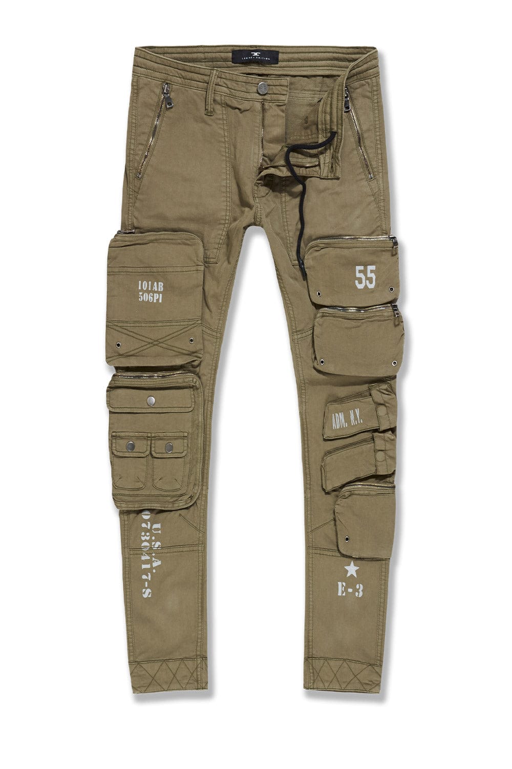 Sean - Infantry Division Cargo Pants (Olive)