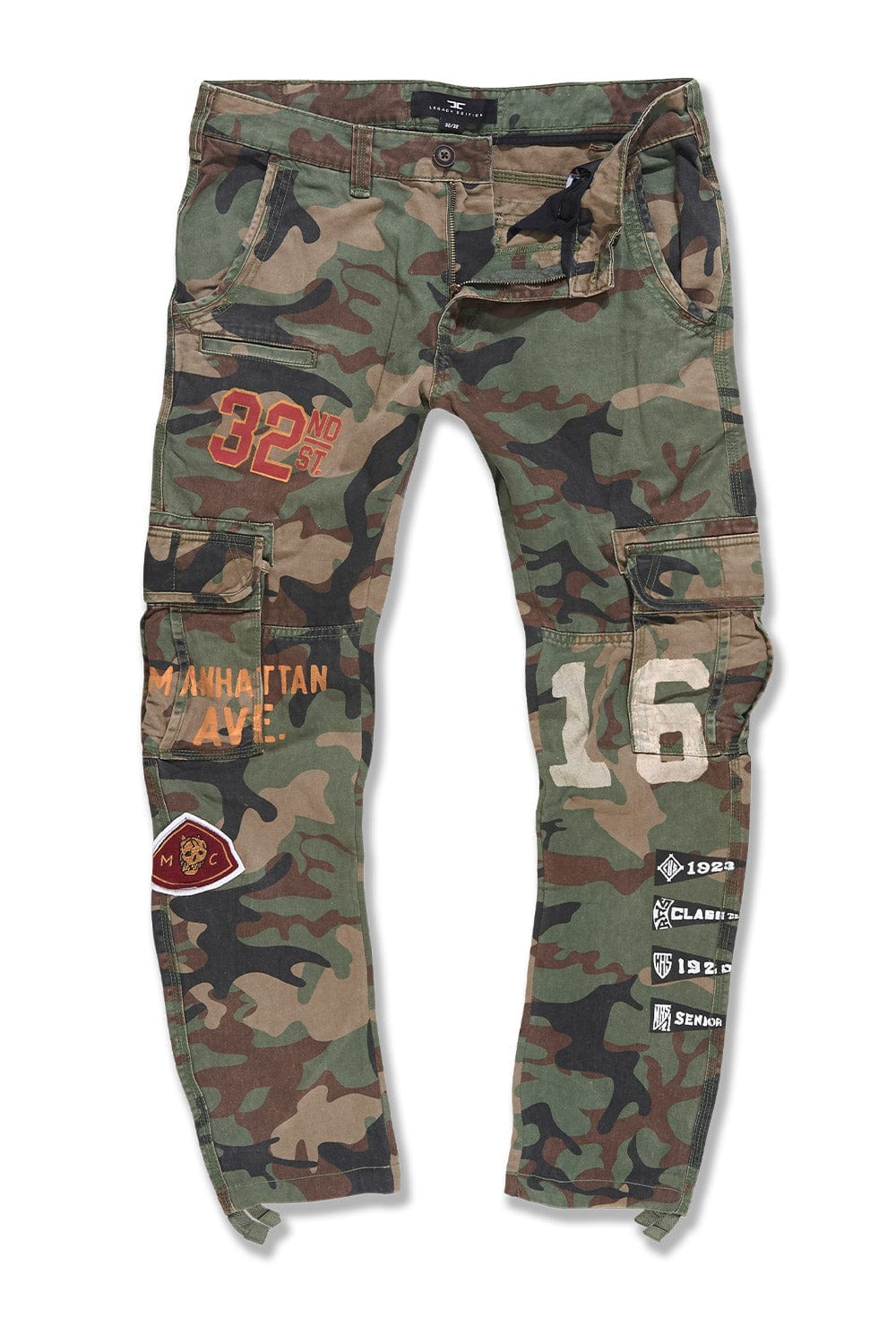 Xavier - Battalion Cargo Pants (Vintage Camo)