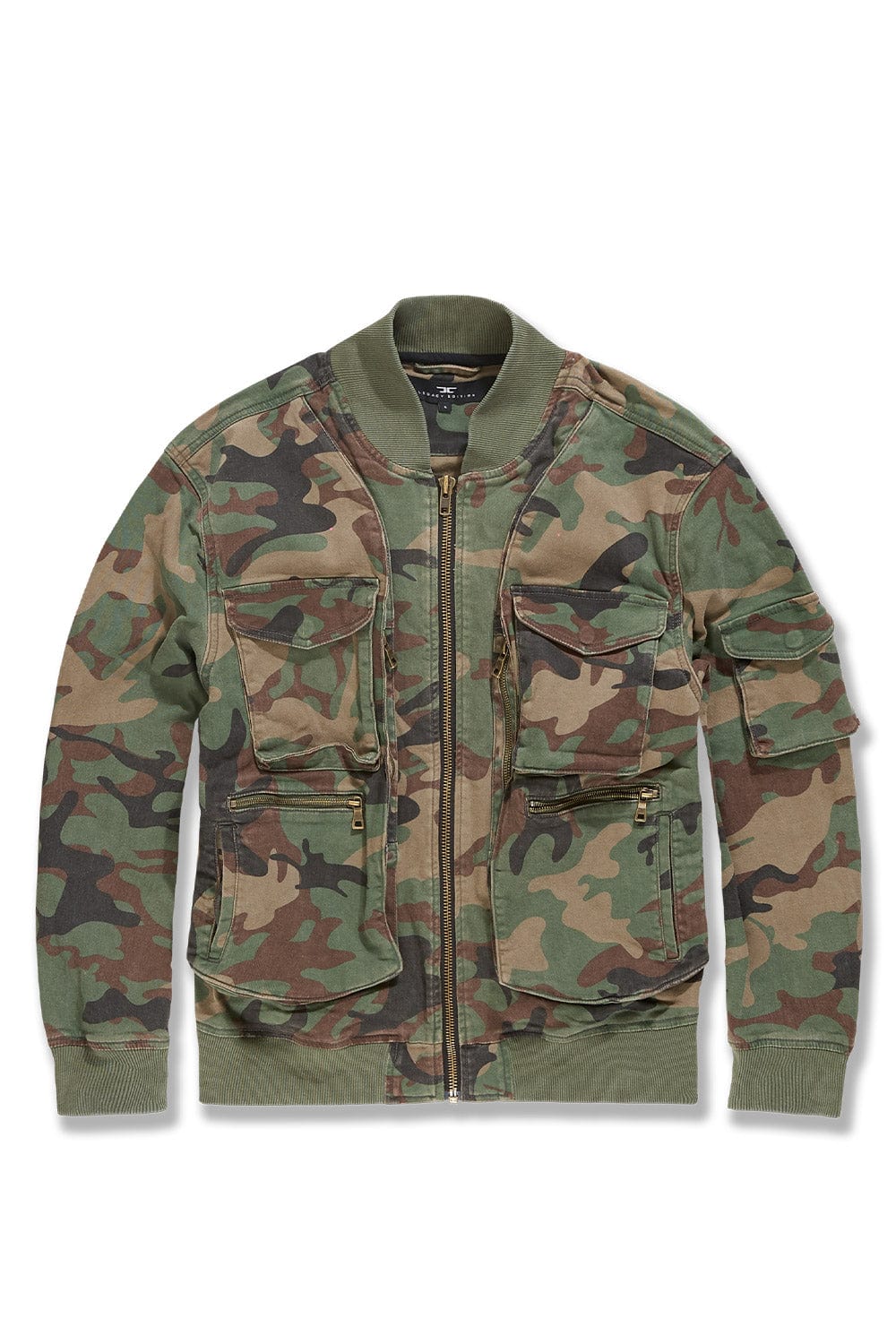 Camo Mercenary Bomber Jacket (Vintage Camo)