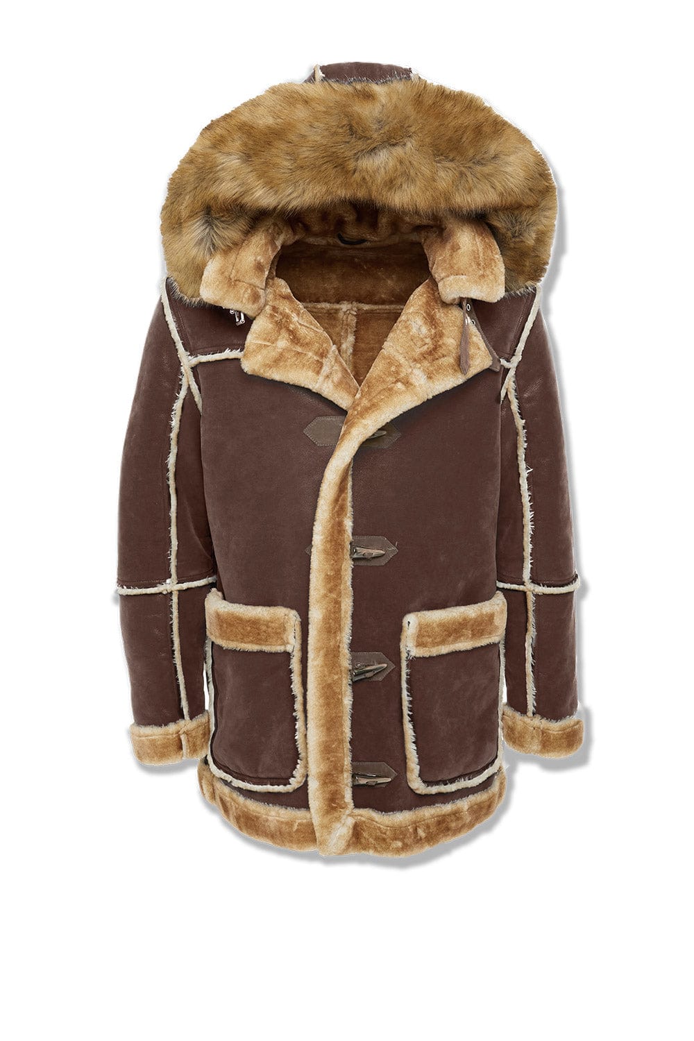 Denali Shearling Jacket (Brown)