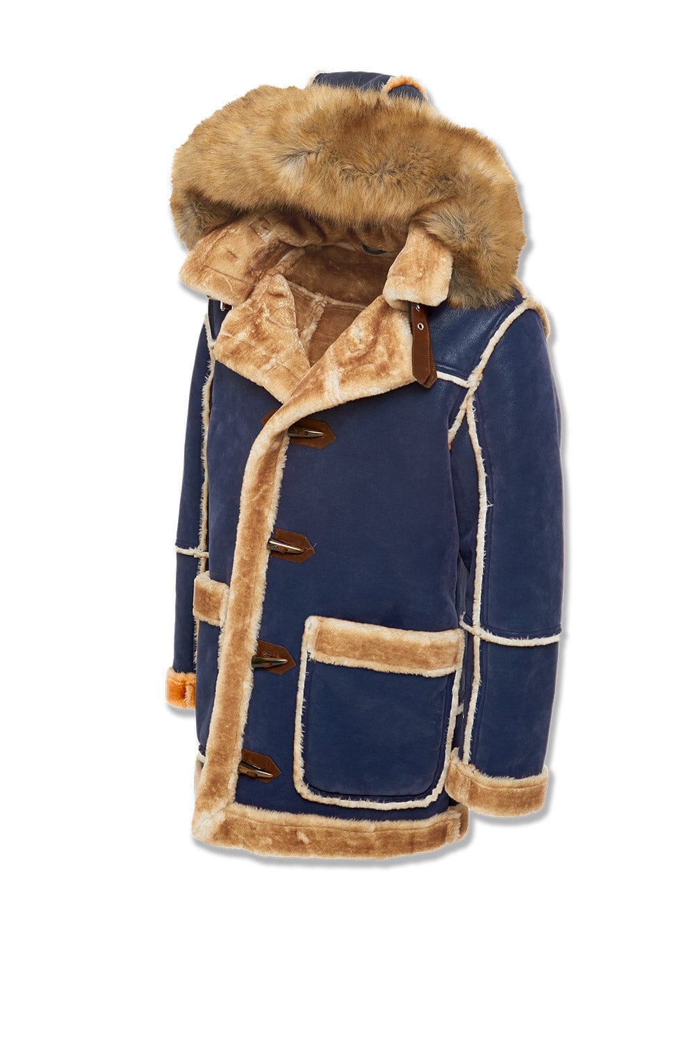 Denali Shearling Jacket (Navy)